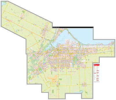 Mapmobility Corp. Hamilton and Area, ON digital map