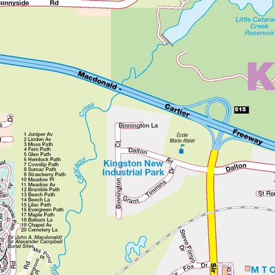 Mapmobility Corp. Kingston, ON digital map
