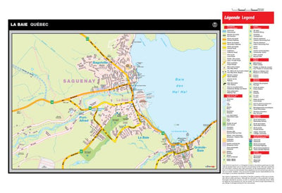 Mapmobility Corp. La Baie, QC digital map