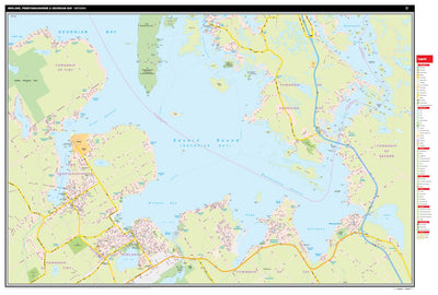 Mapmobility Corp. Midland, Penetanguishene & Georgian Bay, ON digital map