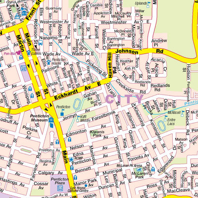 Mapmobility Corp. Penticton, BC digital map
