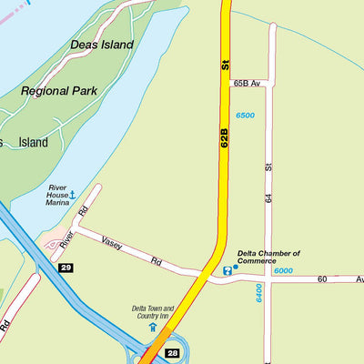 Mapmobility Corp. Richmond and Delta, BC digital map