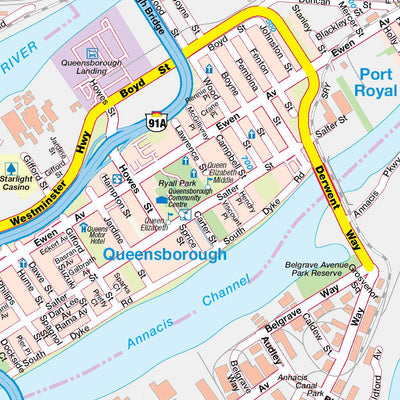 Mapmobility Corp. Richmond and Delta, BC digital map