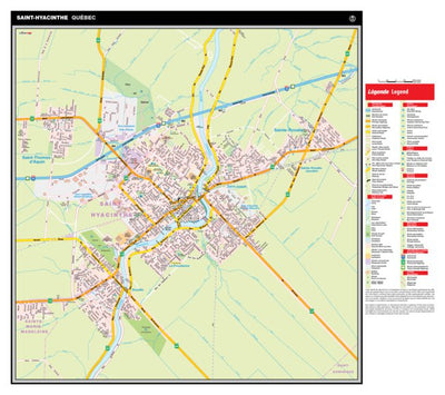 Mapmobility Corp. Saint-Hyacinthe, QC digital map