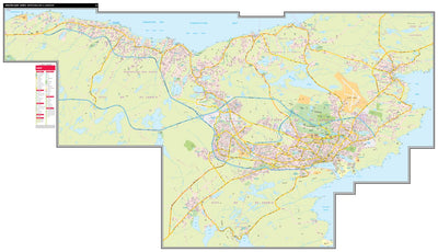 Mapmobility Corp. Saint John's and Area, NL digital map