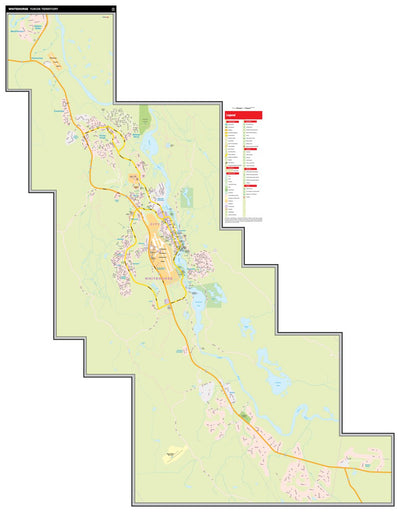 Mapmobility Corp. Whitehorse, YT digital map