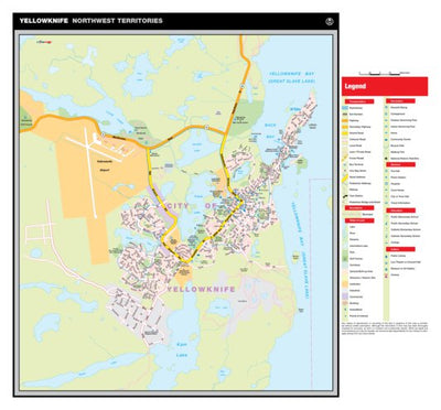 Navigation Maps Nt Yellowknife, NT Map by Mapmobility Corp. | Avenza Maps