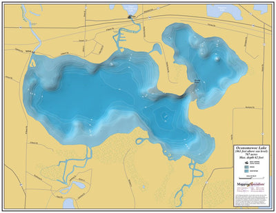 Mapping Specialists, Ltd Oconomowoc Lake digital map