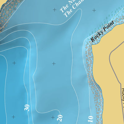Mapping Specialists, Ltd Pewaukee Lake digital map