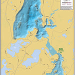 Mapping Specialists, Ltd Presque Isle Lake & Van Vliet Lake digital map
