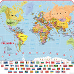 Maps International Children's World Map: Political digital map