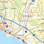 MapSherpa Liguria, Italy part 5 digital map