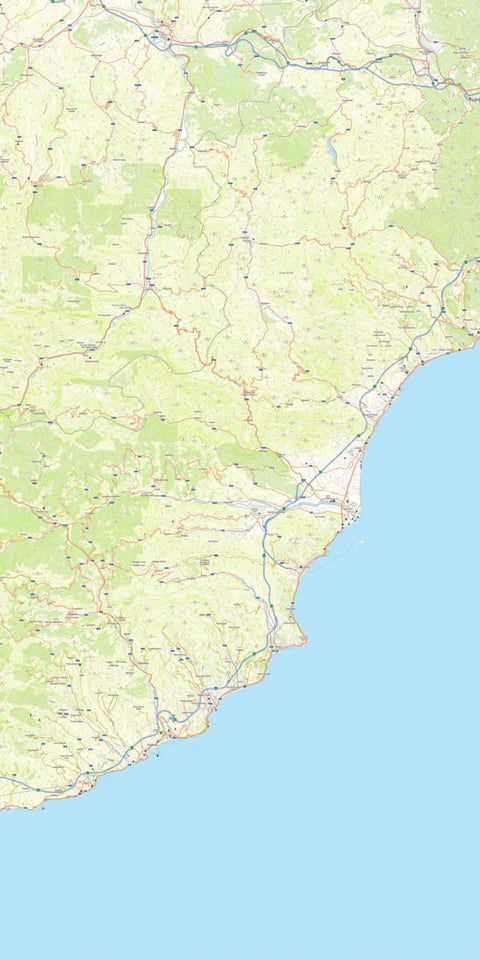 MapSherpa Liguria, Italy part 8 digital map