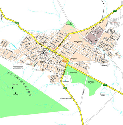 MapStudio Bredasdorp digital map