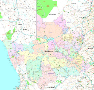 MapStudio Northern Cape digital map
