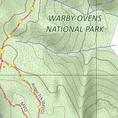 Martin Norris FedWalks2022 - Walk08 - Chick Hill Loop digital map