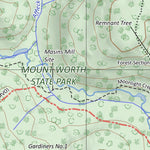 Martin Norris Mt Worth State Park Northern Sections digital map