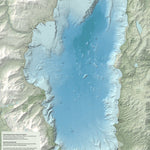 Medeiros Cartography - mapbliss.com Lake Tahoe Boaters Map digital map