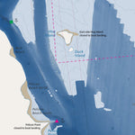 Medeiros Cartography - mapbliss.com Tomales Bay Small Boat Chart & Guide digital map