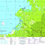 Mekong Maps Co. Ltd. Tumaco Colombia Ecuador 1:250,000 digital map