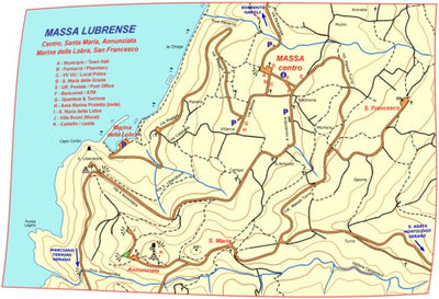 michaelBavenza Massa Lubrense digital map