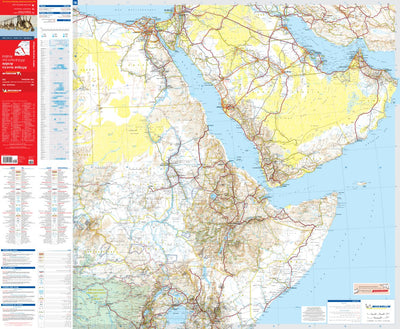 Michelin Afrique Du Nord-Est, Arabie / Africa Nord Est, Arabia digital map
