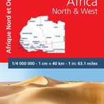 Michelin Afrique Nord Et Ouest / Africa North & West digital map