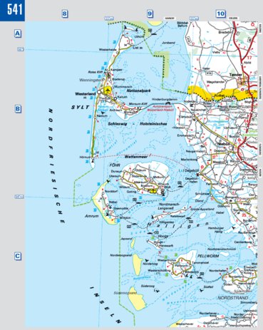 Michelin Allemagne Nord-Ouest - Nordfriesische Inseln bundle exclusive