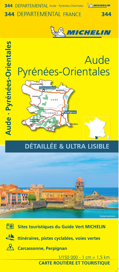 Michelin Aude, Pyrénées-Orientales bundle
