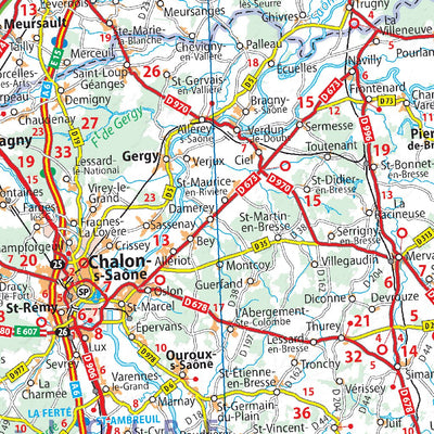 Michelin Bourgogne-Franche-Comté bundle
