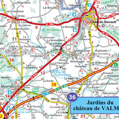 Michelin Carte Chateaux De La Loire (Ex Vallee Des Rois) bundle exclusive