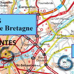 Michelin Carte Chateaux De La Loire (Ex Vallee Des Rois) Inset Nantes bundle exclusive