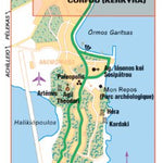 Michelin Corfou Et Les Îles Ioniennes / Corfu And The Ionian Islands - Corfou Area bundle exclusive