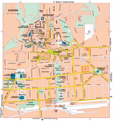 Michelin Croatie/ Kroatië - Zagreb bundle exclusive
