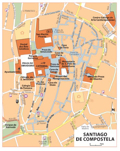 Michelin Espagna Noroeste : Galicia - Santiago De Compostela bundle exclusive