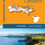 Michelin Espana Noroeste : Asturias, Cantabria bundle