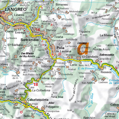 Michelin Espana Noroeste : Asturias, Cantabria - Main bundle exclusive