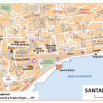 Michelin Espana Noroeste : Asturias, Cantabria - Santander Center bundle exclusive