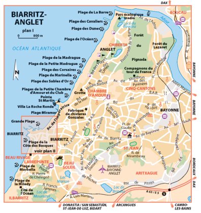 Michelin Landes sud Côte Basque - Biarritz-Anglet bundle exclusive