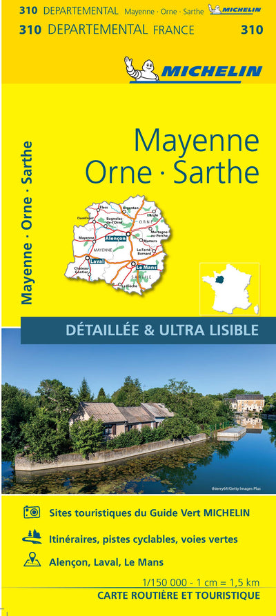 Michelin Mayenne, Orne, Sarthe bundle