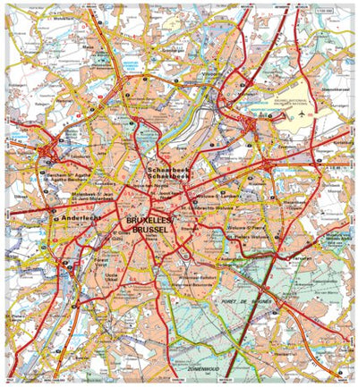 Michelin Noord-En Midden-België / Belgique Nord Et Centre - Bruxelles bundle exclusive