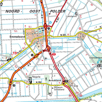 Michelin Noord-Nederland / Pays-Bas Nord bundle