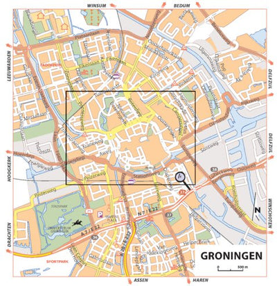 Michelin Noord-Nederland / Pays-Bas Nord - Groningen bundle exclusive