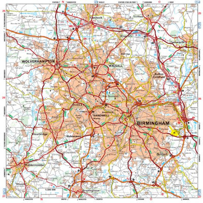 Michelin South East England, Midlands, East Anglia - Birmingham bundle exclusive