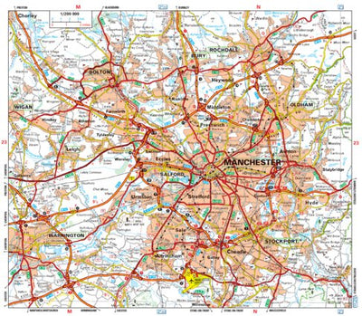 Michelin South East England, Midlands, East Anglia - Manchester bundle exclusive