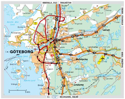 Michelin Suède / Zweden - Göteborg bundle exclusive