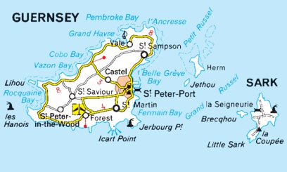 Michelin Wales, South West England, Midlands - Guernsey bundle exclusive