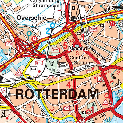 Michelin Zuid-Nederland / Pays-Bas Sud - Rotterdam bundle exclusive