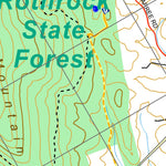 Mid State Trail Association, Inc. Alfarata Kiosk Map digital map