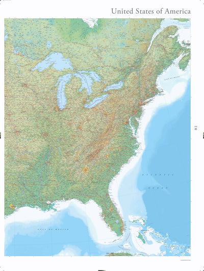Millennium House Eastern United States - Earth Platinum Pg 45 digital map